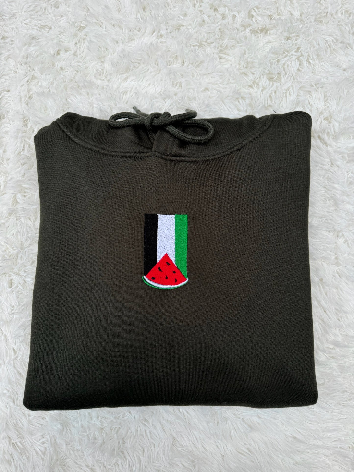 Watermelon Palestine Flag - Hoodie